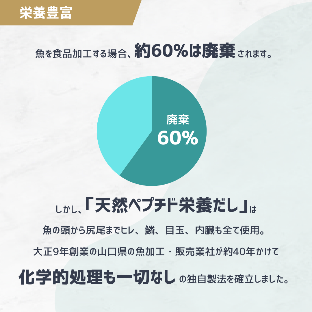 天然ペプチド栄養だし・スープ「ぺぷちっこ」