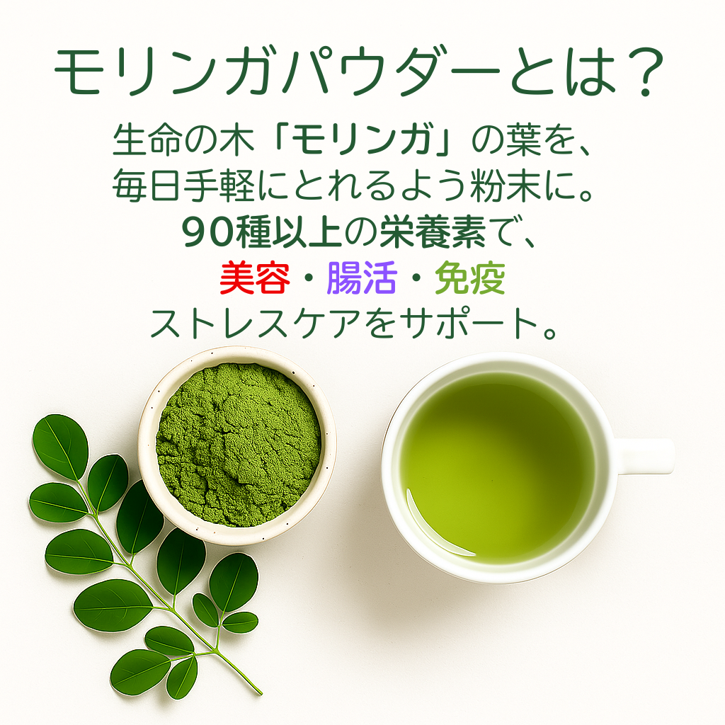 飲む“生命の木”  世界が注目している”モリンガ”パウダー　80g