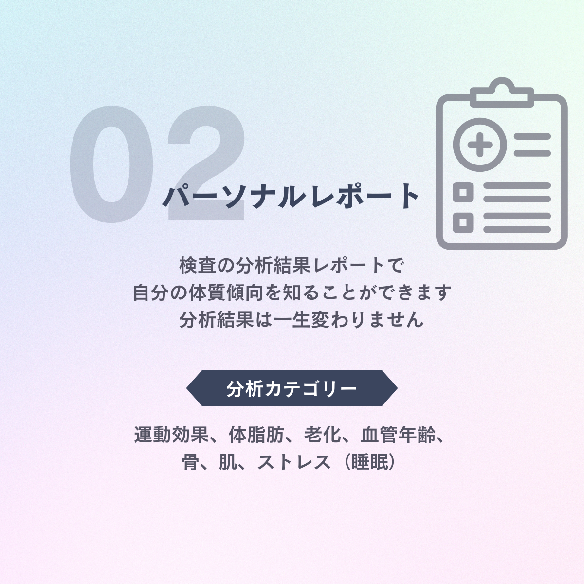 遺伝子検査「Genesy」